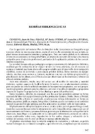 CENTENO, Juan de Dios ; FRAILE, Mª Jesús ; OTERO, Mª Asunción y PIVIDAL, Ana J. : Geomorfología práctica. Ejercicios de fotointerpretación y planificación geoambiental. Editorial Rueda. Madrid, 1994, 66pp. | Biblioteca Virtual Miguel de Cervantes