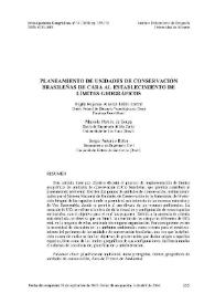 Planteamiento de unidades de conservación brasileñas de cara al establecimiento de límites geográficos / Nájila Rejanne Alencar Julião Cabral; Marcelo Pereira de Souza; Sergio Antonio Röhm | Biblioteca Virtual Miguel de Cervantes