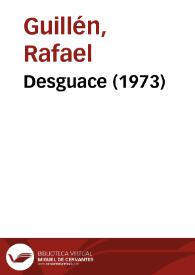 Desguace (1973) | Biblioteca Virtual Miguel de Cervantes