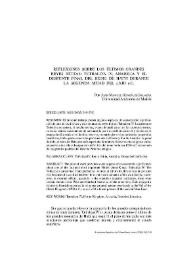 Reflexiones sobre los últimos grandes reyes hititas: Tuthaliya IV, Anatolia y el despunte final del reino de Hatti durante la segunda mitad del s. XIII a.C / Juan Manuel González Salazar | Biblioteca Virtual Miguel de Cervantes