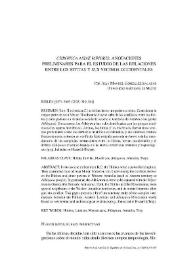 Chronica Asiae Minoris: Anotaciones preliminares para el estudio de las relaciones entre los hititas y sus vecinos occidentales / Juan Manuel González Salazar | Biblioteca Virtual Miguel de Cervantes