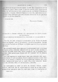 Fundación y primer periodo del Monasterio de Santa Clara en Barcelona. Bulas inéditas de Gregorio IX, Inocencio IV y Alejandro IV / Fidel Fita | Biblioteca Virtual Miguel de Cervantes