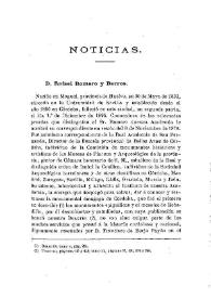 Noticias. Boletín de la Real Academia de la Historia, tomo 28 (febrero 1896). Cuaderno II / F.F., A.R.V. | Biblioteca Virtual Miguel de Cervantes