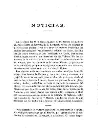 Noticias. Boletín de la Real Academia de la Historia, tomo 28 (abril 1896). Cuaderno IV / F.F., A.R.V. | Biblioteca Virtual Miguel de Cervantes