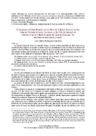 El monacato del Bajo Imperio en las obras de Sulpicio Severo y en las vidas de Melania la Joven, Geroncio, en la Vida de Antonio de Atanasio y en la Vida de Hilarión de Gaza de Jerónimo. Su repercusión económica y social / José María Blázquez Martínez | Biblioteca Virtual Miguel de Cervantes