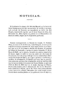 Noticias. Boletín de la Real Academia de la Historia, tomo 29 (noviembre 1896). Cuaderno V / F.F., A.R.V. | Biblioteca Virtual Miguel de Cervantes