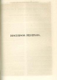 Discursos festivos / Francisco de Quevedo y Villegas; colección completa, corregida, ordenada e ilustrada por D. Aureliano Fernández-Guerra y Orbe | Biblioteca Virtual Miguel de Cervantes