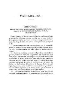 Observaciones dirigidas a averiguar las medidas y pesos corrientes o imaginarios que están en uso en las diferentes provincias de España e islas adyacentes | Biblioteca Virtual Miguel de Cervantes