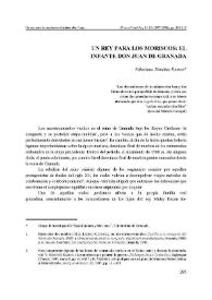 Un rey para los moriscos: el infante D. Juan de Granada / Valeriano Sánchez Ramos | Biblioteca Virtual Miguel de Cervantes