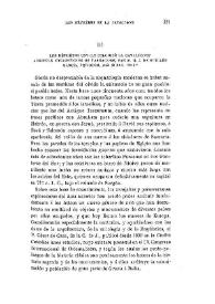 "Les héthéens ant-ils colonisé la Catalogne? Acropole cyclopéenne de Tarragone", par M.G.J. de Guillén García. Fribourg, 1899... / Eduardo Saavedra | Biblioteca Virtual Miguel de Cervantes