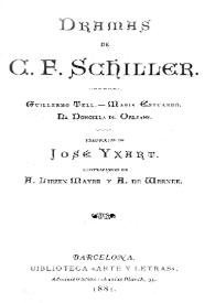 La doncella de Orleans : tragedia romántica / C.F. Schiller; [con dibujos de A. de Werner grabados en boj por H. Günther y A. Neumann] | Biblioteca Virtual Miguel de Cervantes