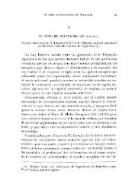 El sitio de Barcelona en 1713-1714 / Cesáreo Fernández Duro | Biblioteca Virtual Miguel de Cervantes