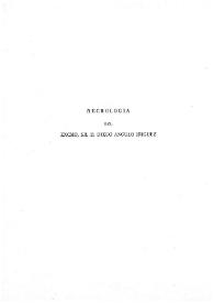 Necrología del Excmo. Sr. D. Diego Angulo Íñiguez / Enrique Pardo Canalís [et al.] | Biblioteca Virtual Miguel de Cervantes