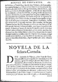 La señora Cornelia / de Miguel de Ceruantes Saauedra | Biblioteca Virtual Miguel de Cervantes