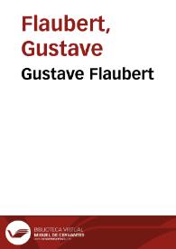 Gustave Flaubert / Bouvard et Pécuchet | Biblioteca Virtual Miguel de Cervantes