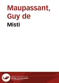 Misti / Guy de Maupassant | Biblioteca Virtual Miguel de Cervantes