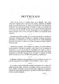 Noticias. Boletín de la Real Academia de la Historia, tomo 50 (febrero 1907). Cuaderno II / [Fidel Fita] | Biblioteca Virtual Miguel de Cervantes