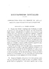 Documentos oficiales. Boletín de la Real Academia de la Historia. Tomo 51. Agosto y septiembre (1907). Cuadernos II-III | Biblioteca Virtual Miguel de Cervantes