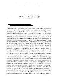 Noticias. Boletín de la Real Academia de la Historia, tomo 52 (junio 1908). Cuaderno VI / [Fidel Fita, Antonio Rodríguez Villa] | Biblioteca Virtual Miguel de Cervantes