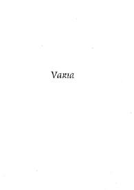 La Perinola : revista de investigación quevediana. Número 3 (1999). Varia | Biblioteca Virtual Miguel de Cervantes