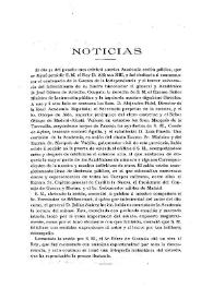 Noticias. Boletín de la Real Academia de la Historia, tomo 54 (febrero 1909). Cuaderno II / [Fidel Fita y Antonio Rodríguez Villa] | Biblioteca Virtual Miguel de Cervantes