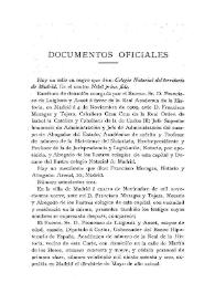 Documentos oficiales. Boletín de la Real Academia de la Historia, Vol. 55 | Biblioteca Virtual Miguel de Cervantes