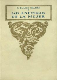 Los enemigos de la mujer (novela) | Biblioteca Virtual Miguel de Cervantes