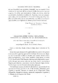 Relaciones entre España e Inglaterra durante la Guerra de la Independencia : apuntes para la historia diplomática de España de 1808 a 1814 / A. Rodríguez Villa | Biblioteca Virtual Miguel de Cervantes