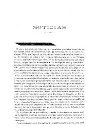 Noticias. Boletín de la Real Academia de la Historia, tomo 60 (mayo 1912). Cuaderno V / [Fidel Fita] | Biblioteca Virtual Miguel de Cervantes