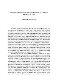 "Misantropía y arrepentimiento" de August von Kotzebue, en la traducción de Dionisio Solís (1800) / por María Jesús García Garrosa | Biblioteca Virtual Miguel de Cervantes