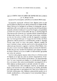 "De la Corte de los señores Reyes de Mallorca", por D. Enrique Sureda (Un tomo en 8º, de 162 páginas y 4 de índices, con 17 láminas. Madrid, 1914) / Gabriel Maura | Biblioteca Virtual Miguel de Cervantes