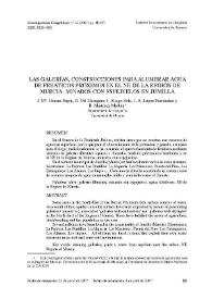 Las galerías, construcciones para alumbrar agua de feáticos próximos en el NE de la Región de Murcia: minados con espejuelos en Jumilla / J.M.Gómez Espín... [et.al.] | Biblioteca Virtual Miguel de Cervantes