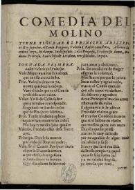 La comedia del molino | Biblioteca Virtual Miguel de Cervantes