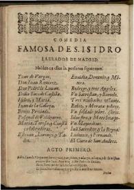 S. Isidro labrador de Madrid | Biblioteca Virtual Miguel de Cervantes