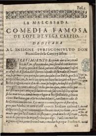 La mal casada | Biblioteca Virtual Miguel de Cervantes