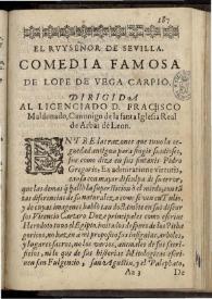 El ruyseñor de Seuilla | Biblioteca Virtual Miguel de Cervantes