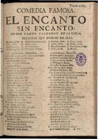 El encanto sin encanto | Biblioteca Virtual Miguel de Cervantes