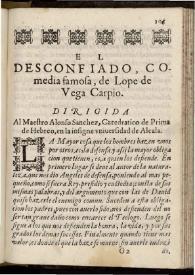 El desconfiado | Biblioteca Virtual Miguel de Cervantes