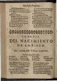 El nacimiento de Christo | Biblioteca Virtual Miguel de Cervantes