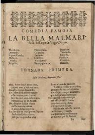 La bella malmaridada | Biblioteca Virtual Miguel de Cervantes