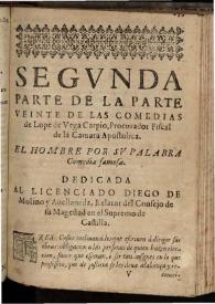 El hombre por su palabra | Biblioteca Virtual Miguel de Cervantes