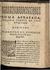 Roma abrasada | Biblioteca Virtual Miguel de Cervantes