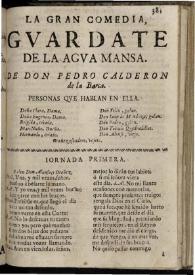 Guardate de la agua mansa | Biblioteca Virtual Miguel de Cervantes