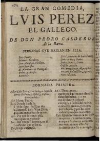 Luis Perez el gallego | Biblioteca Virtual Miguel de Cervantes