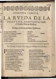 La rueda de la fortuna | Biblioteca Virtual Miguel de Cervantes