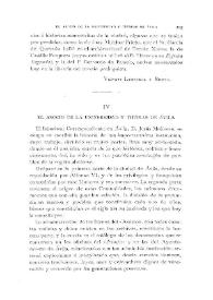 El Asocio de la Universidad y tierras de Ávila. Un tercer ejemplar manuscrito de las Ordenanzas dadas por los Reyes Católicos a la ciudad de Ávila / El Marqués de Foronda | Biblioteca Virtual Miguel de Cervantes