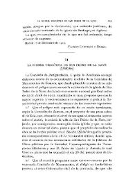 La iglesia visigótica de San Pedro de la Nave (Zamora) / El Conde de Cedillo... [et.al.] | Biblioteca Virtual Miguel de Cervantes