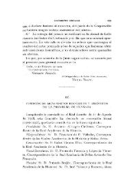 Comisión de Monumentos Históricos y Artísticos de la provincia de Granada [Acta de la sesión del 11 de agosto de 1918] / Antonio Almagro Cárdenas; Fernando Fonseca y L. de Vinuesa | Biblioteca Virtual Miguel de Cervantes