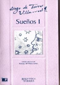 Sueños I : Viaje fantástico (1724) ; Correo del otro mundo (1725) ; Montante cristiano y político (1726) / Diego de Torres Villarroel; edición anotada e introducción de Manuel María Pérez López | Biblioteca Virtual Miguel de Cervantes