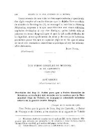 D. Pedro González de Mendoza el de Aljubarrota (1340-1385). Apéndices (Continuación) [IV] / el P. Alfonso Andrés | Biblioteca Virtual Miguel de Cervantes